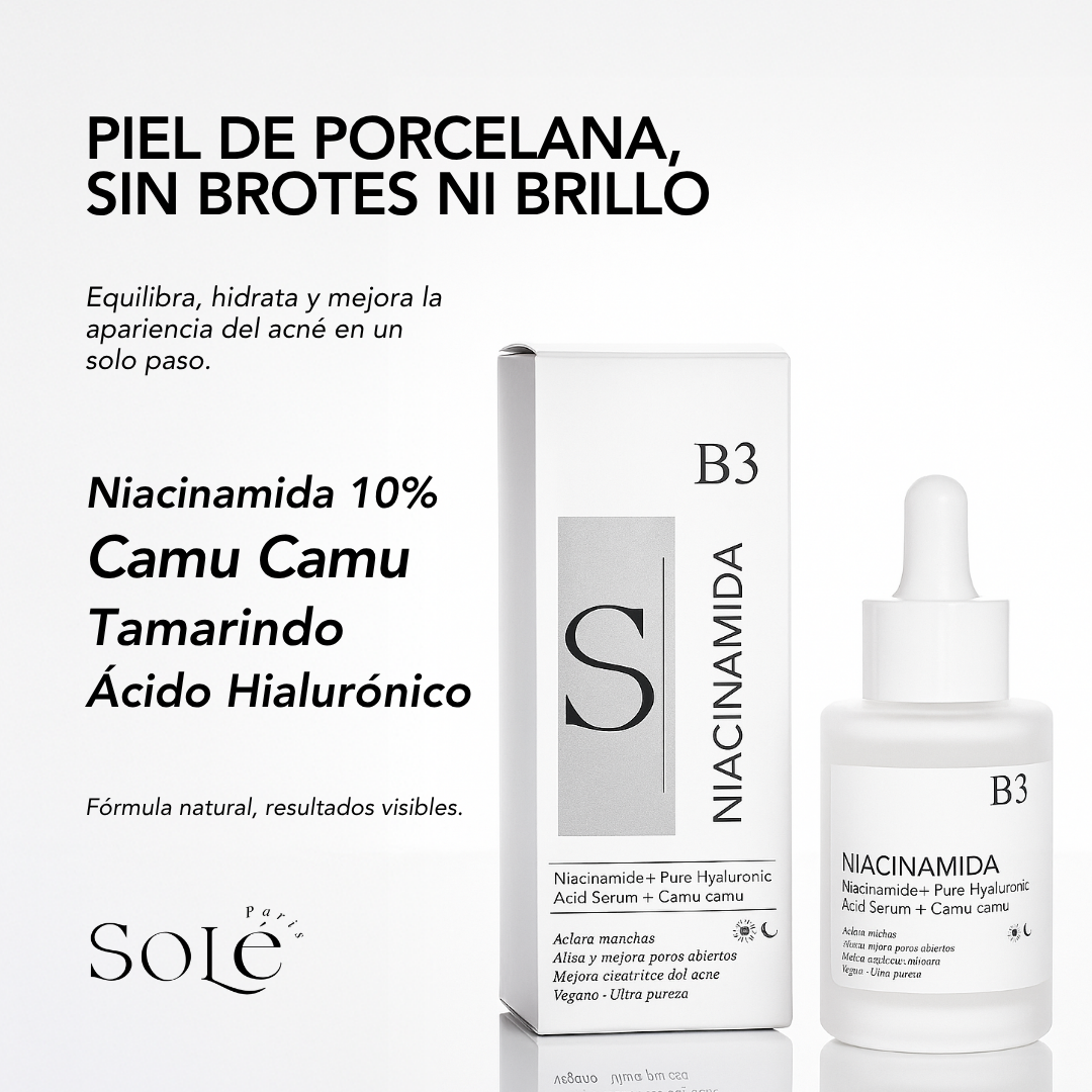 NIACINAMIDE B3 FACIAL SERUM – 30 ml