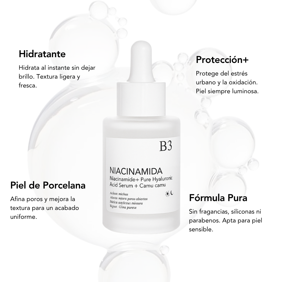 NIACINAMIDE B3 FACIAL SERUM – 30 ml