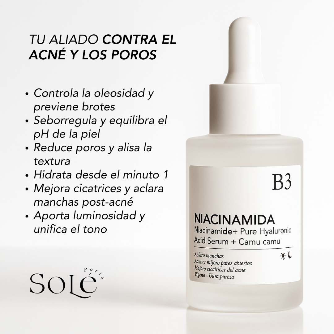 NIACINAMIDE B3 FACIAL SERUM – 30 ml