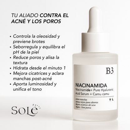 NIACINAMIDE B3 FACIAL SERUM – 30 ml